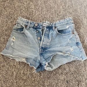 Zara jean shorts